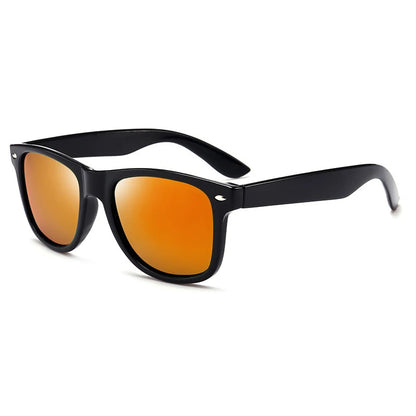 Classic Square Polarized Sunglasses – Unisex, UV Protection, Anti-Glare, Retro Style