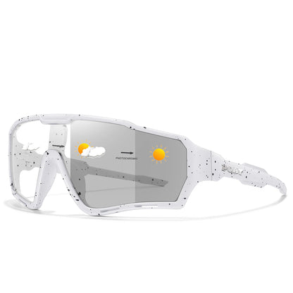 Photochromic Sports Sunglasses - Lightweight Eyewear for Cycling, Fishing & Running