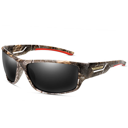 Polarized Fishing Sunglasses - Camouflage UV400 Eyewear for Men, Cycling, Running & Outdoor Sports