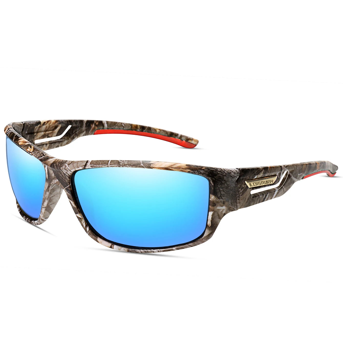 Polarized Fishing Sunglasses - Camouflage UV400 Eyewear for Men, Cycling, Running & Outdoor Sports