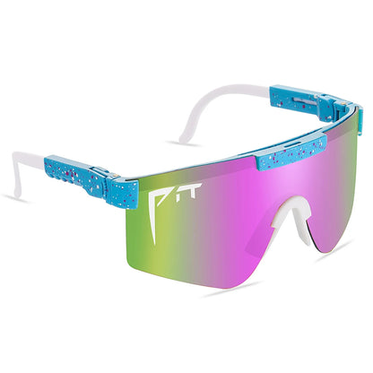 Fashion Cycling Sunglasses - Windproof UV400 Sports Eyewear for Men & Women