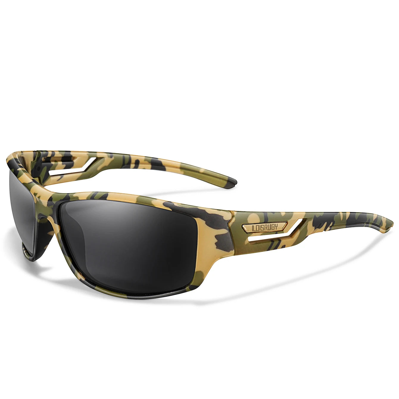 Polarized Fishing Sunglasses - Camouflage UV400 Eyewear for Men, Cycling, Running & Outdoor Sports