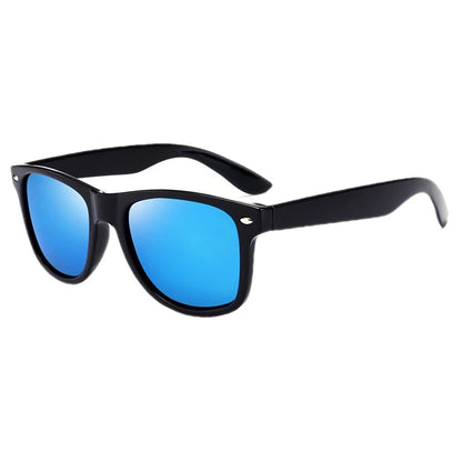 Classic Square Polarized Sunglasses – Unisex, UV Protection, Anti-Glare, Retro Style