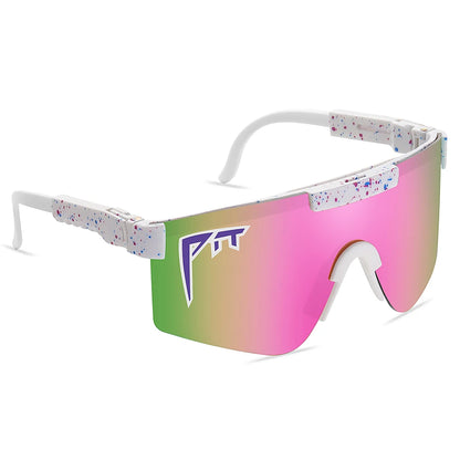 Fashion Cycling Sunglasses - Windproof UV400 Sports Eyewear for Men & Women