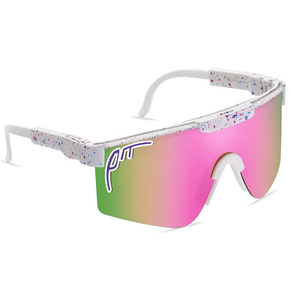 Fashion Cycling Sunglasses - Windproof UV400 Sports Eyewear for Men & Women